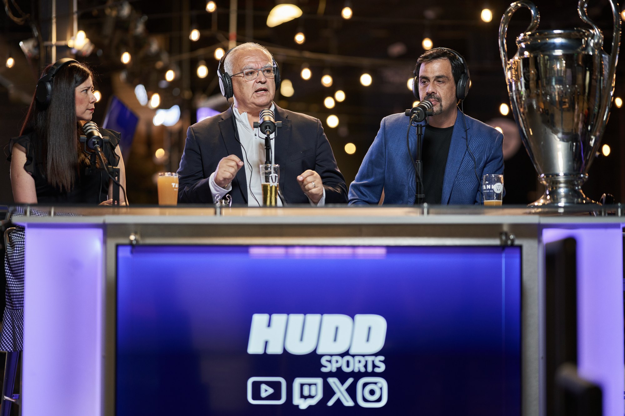 Hudd Sports multi-platform soccer production cover